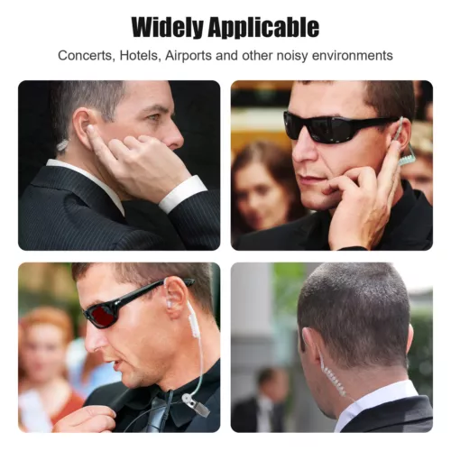 NEW Earpiece Mic Headset For Motorola CP100 CP200 CLS1110 CLS1410 CLS1450 Radio - Picture 7 of 13