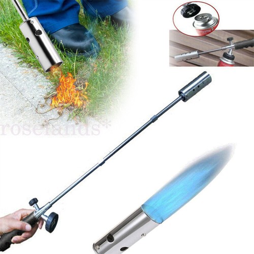 Weed Burner Killer Butane Gas Blowtorch Garden Torch Lighter Tool Wand Blowtorch - Picture 7 of 13