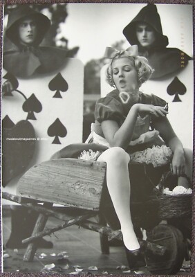 CLIPPINGS - DREW BARRYMORE, Annie Leibovitz, Herb Ritts, Inez & Vinoodh, 51 PAGE