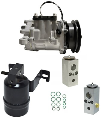 NEW RYC AC Compressor Kit EH100 Fits Plymouth Voyager 2.5L 1990 With Rear AC