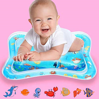 Tomozone Tummy Time Mat Baby Toy Water Play Mat 2019 Upgrade