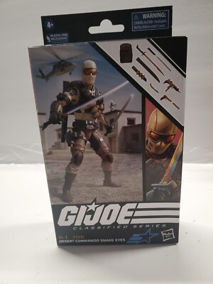 INHAND G.I. JOE Classified Series 6'' Desert Commando Snake Eyes 092 Figure