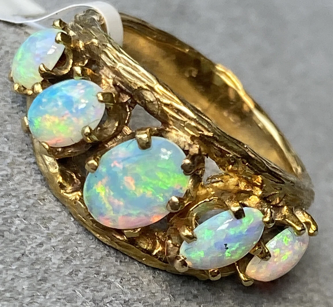 Man-Made Synthetic Opal Rings – You Won't Find Them Here | Opal Auctions