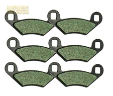 Front & Rear Brake Pads For Polaris Sportsman 500 HO (2001-2013)