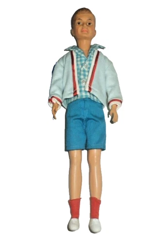VTG Ideal DAD  TAMMY FAMILY DOLL 13" BROWN HAIR  M-13-2"  9396-3 ORIGINAL 1963