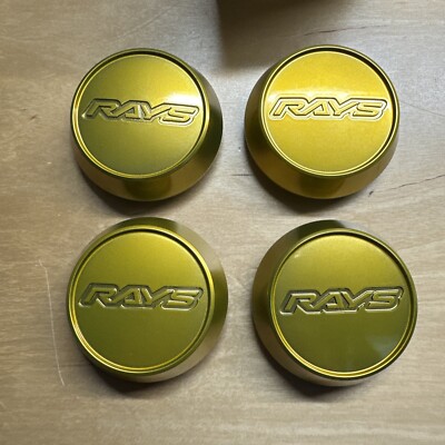 Volk Racing Rays ZE40 Ultra Center Cap High Type O-Ring  Hyper Gold