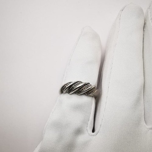 Vintage Beautiful 925 Sterling Silver Women's Ring,Jewelry 5 g - Picture 5 of 7