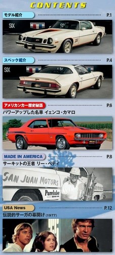 DEAGOSTINI #18 American Car Collection Chevrolet #6345 Camaro Z28 1977 Japan - Picture 2 of 4