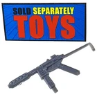 GI Joe Black Major Firefly RIFLE gun dark gray custom weapon accessory part