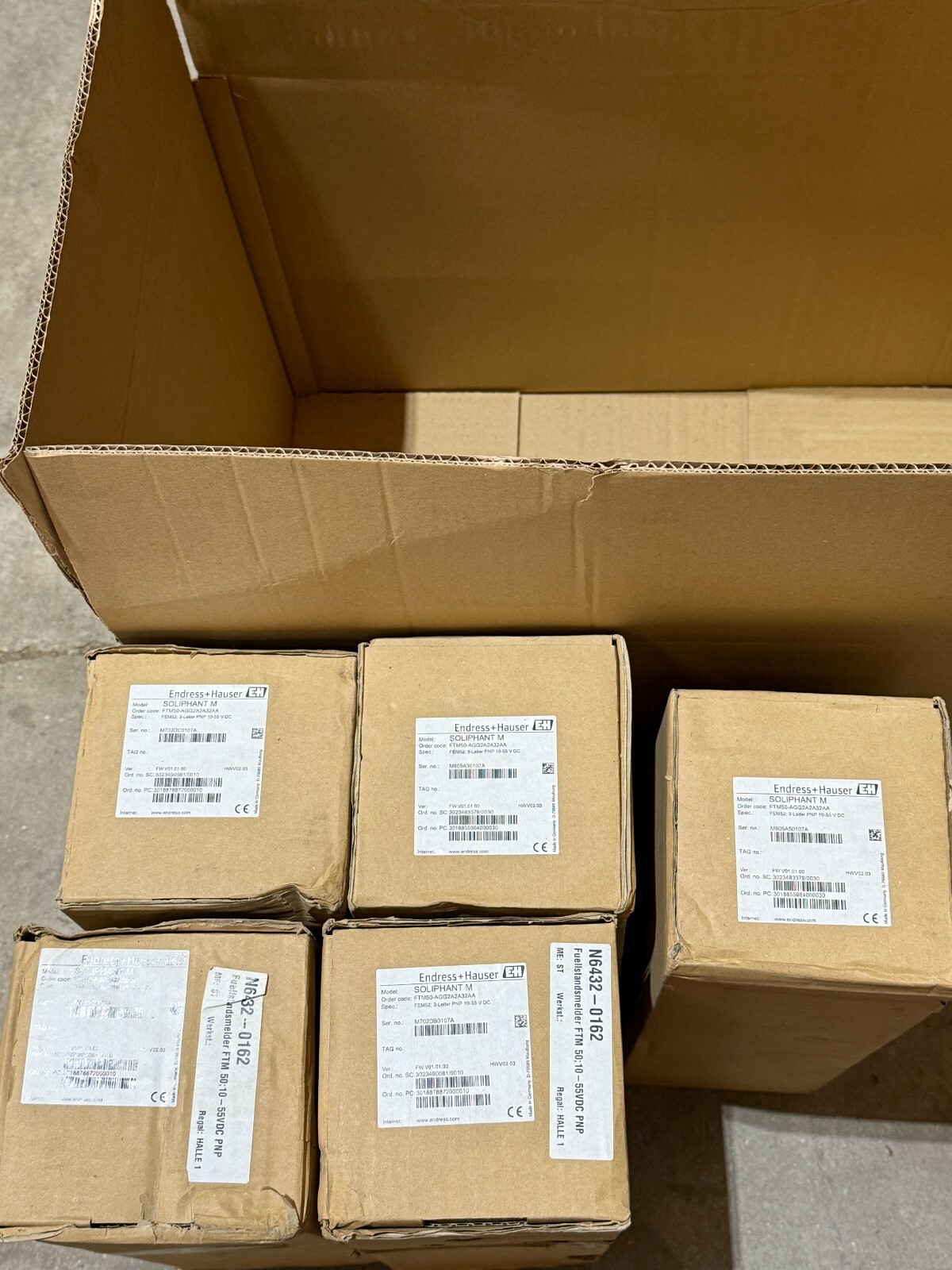 Endress+Hauser Soliphant M Füllstandsschalter – Typ FTM50-AGG2A2A32AA, Grenzstandschalter