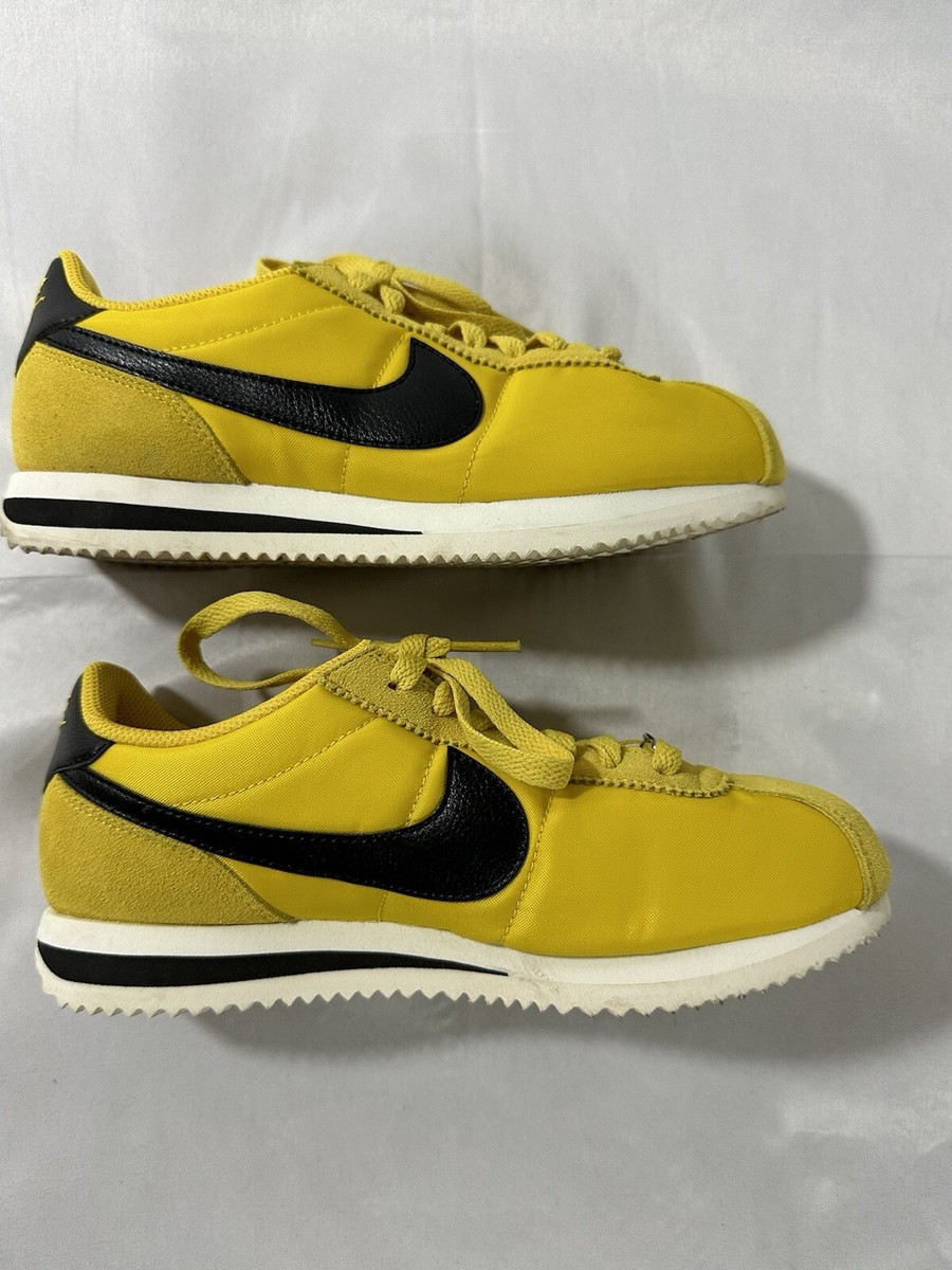 ★関税込★Nike★NIKE CORTEZ(W)★22-29cm★VIVID SULFUR Nike Cortez Vivid Sulfur Women's Size 6.5 Yellow Black White