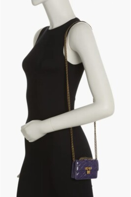 Leather Bag Kurt Geiger Violet Hobo Bag Leather Hobo Bag Violet