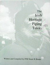 Irish Heritage Piping Tutor Music book with play along CD
