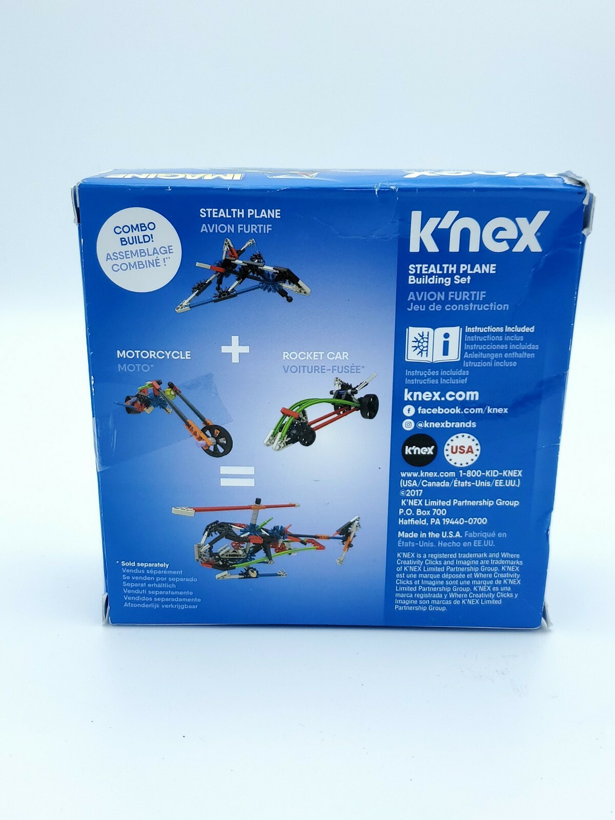 knex stealth plane