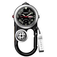 Dakota Watch Company Black Angler Ii Clip Watch 3708-9 on sale Dakota Watch Company Black Angler Ii Clip Watch 3708-9 on sale