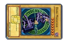 Yugioh Dark Magician Credit Card Smart Sticker Skin Precut Small Chip Debit