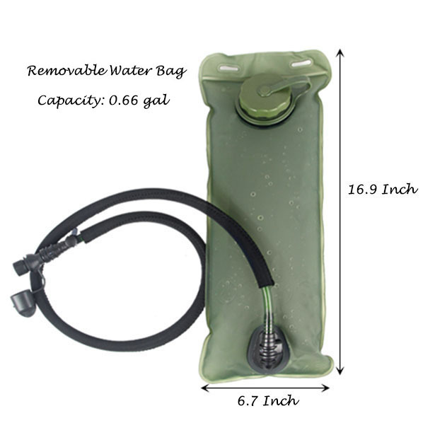 Motorcycle Bike Sports Waterproof Reflective Hydration Backpack + Water