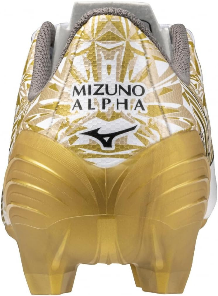 MIZUNO Soccer Football Shoes Alpha SELECT White Gold P1GA2465 US10