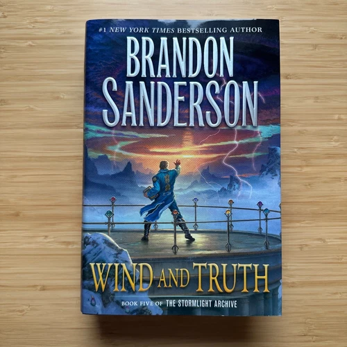 The Stormlight Archive: Wind and Truth by Brandon Sanderson HC 1st / 1st NEW