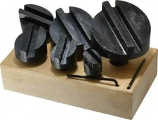 6 Count Fly Cutters, 3 Diameters with 1/2" Shank and 3 Diameters with 3/4" Shank