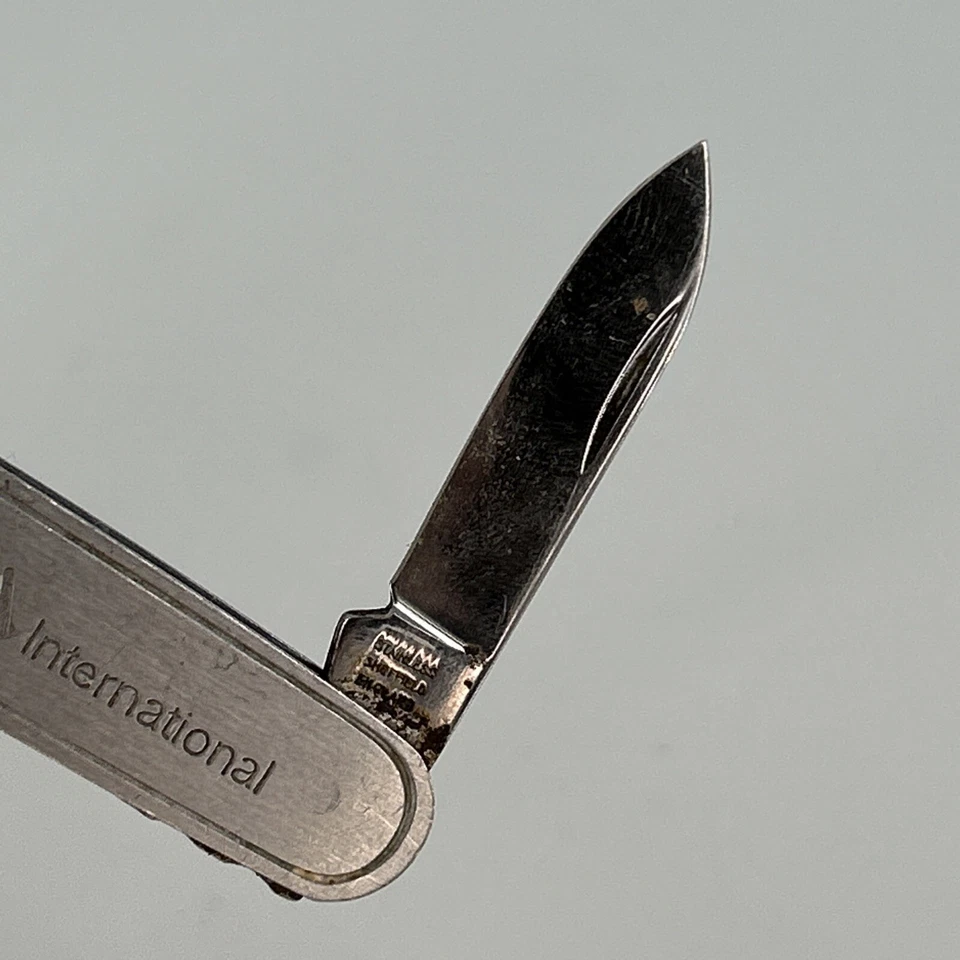 Cuchillo de bolsillo Sheffield England BRITISH TELECOM INTERNATIONAL bolígrafo caballero Foto 3 de 4