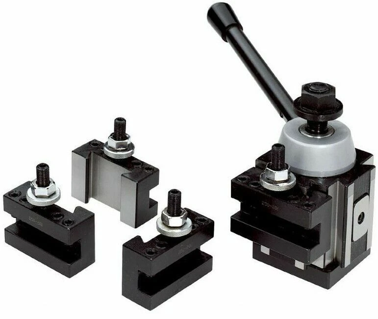 Set Portautensili A Cambio Rapido Per Tornio Con Multipli Portautensili - Modello 250-002 (alesatura) - Acciaio Temprato - 4