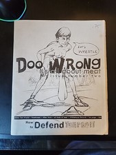 Doo Wrong Zine #2 jimmy eat world hatebreed mike watt 1998 whitehouse records