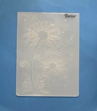 Darice Dandelion Embossing Folder. 4 1/4 x 5 7/8 Inches.