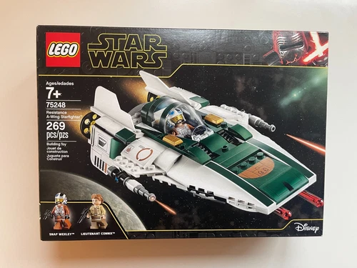LEGO Star Wars: Resistance A-Wing Starfighter 75248 - New Sealed, Retired Set!
