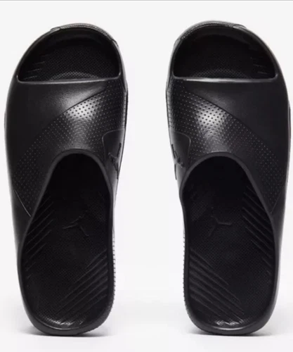 Sandali Nike Air Jordan Post Slides tutti neri taglia UK donna 4 5