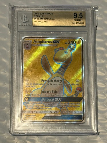 Ampharos-GX graded BGS 9.5 for sale on eBay