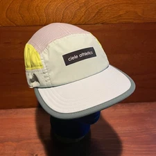 Ciele Athletics GoCap Field Iconic Bar Unisex Hat Flat Visor Long Runner Cap