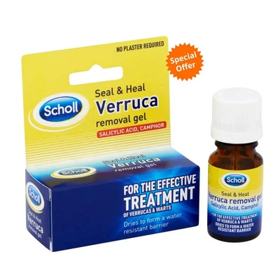 Skin Care Scholl Natural Treatment Removes Verruca Corns Callouses Common warts-