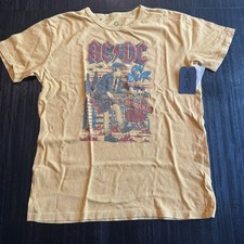 Kids XL AC/DC Angus Young ACDC T-Shirt Junk Food Clothing Beware they re coming