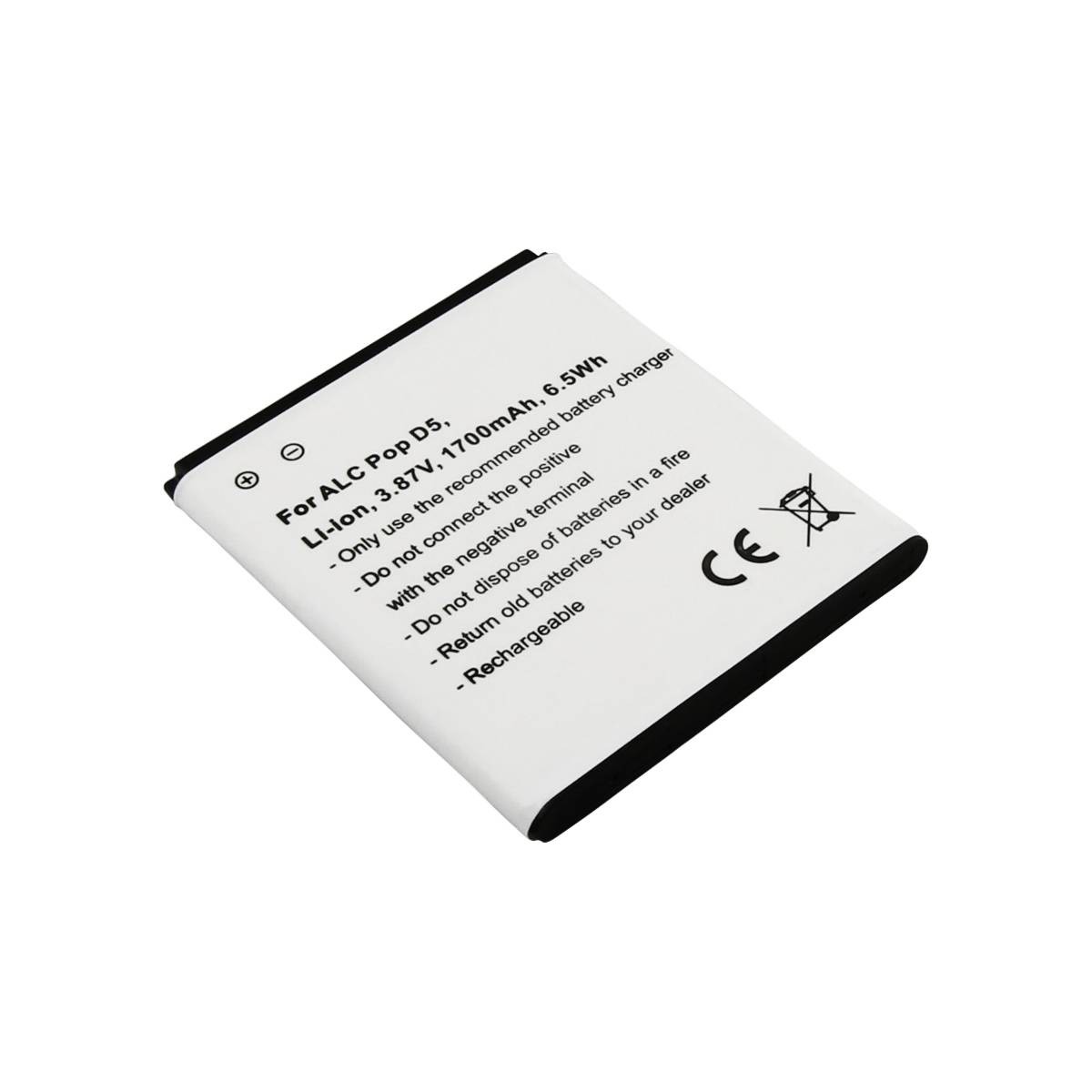 Batterie Alcatel Pop D5 OT-5038 Avizar Li-Ion 1700 mAh