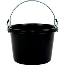 Fortiflex Utility Pail 8 QT,Black By Fortiflex