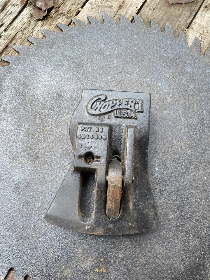 Chopper 1 Spring Loaded Splitting Axe Head Maul Firewood Tool Easy Split - Image 2 of 4