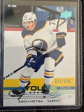 2025-26 Upper Deck Series 2 - Young Guns Zach Metsa Deluxe #d 22/250!