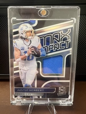 Panini 2024 Spectra Max Impact Justin Herbert #MI-JHT Chargers MEM /99