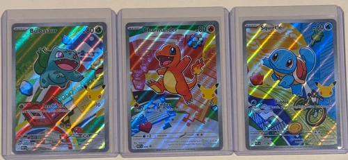 Pokemon 1st Partner Series 1 (Kanto Starters - Bulbasaur, Charmander & Squirtle)