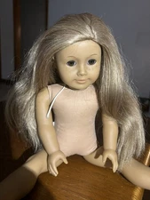 American Girl 2011 Just Like You Truly Me Doll Brown Eyes Blonde Hair Freckles