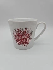 Starbucks Holiday Coffee Mug Red Fireworks Starburst 2014 Cup