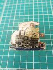 Vtg Freemason Masonic Shriner Orak Temple 1996 New Orleans Gold Tone Lapel Pin