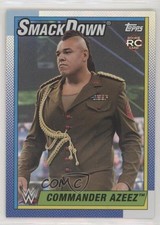 2021 Topps Heritage WWE Rainbow Foil Dabba-Kato Commander Azeez #56 9e1