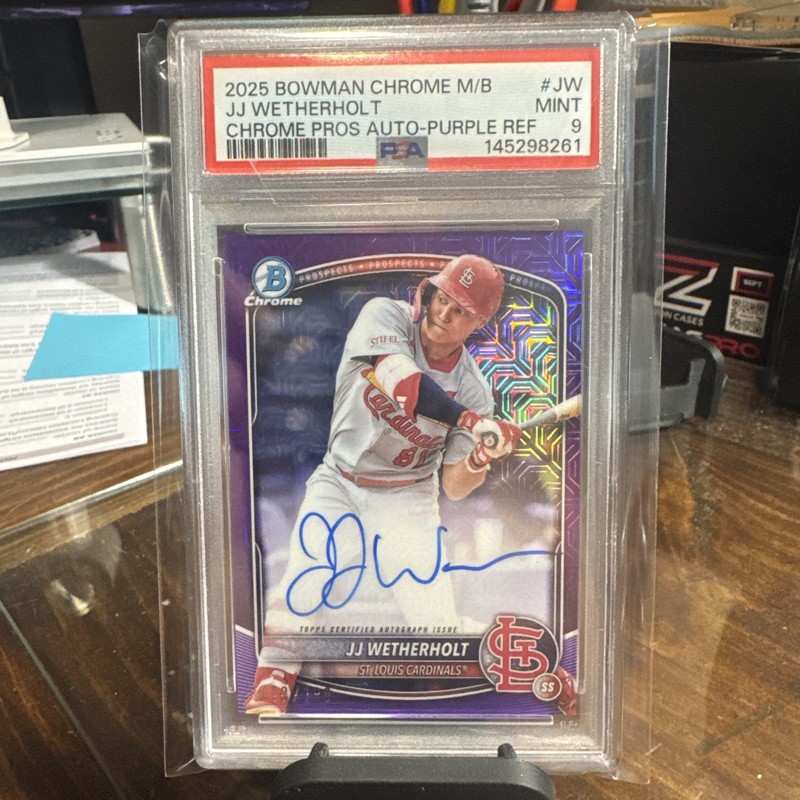 2025 Jj Wetherholt Bowman Chrome Auto /199