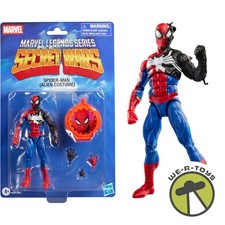Secret Wars Marvel Legends Series Spider-Man Alien Costume 6 Inch Action Figure