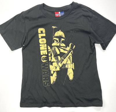 New With Tags Gap Kids Boys Vintage Junk Food Star Wars Tee Shirt sz 14-16