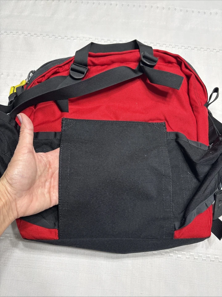 Mountainsmith DAY Paquete Lumbar Rojo Negro Cintura Riñonera Senderismo Camping 11x13x5” Foto 4 de 4