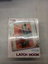 WONDERART CARON LATCH HOOK KIT 4450 DESERT SUN NEW SEALED IN BOX 27" X 40"