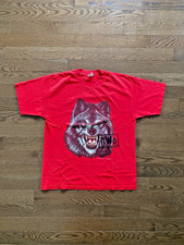 NWO Wolfpack Shirt Vintage 1998 Murina Made in USA WCW 100% Cotton WWF WWE Nash